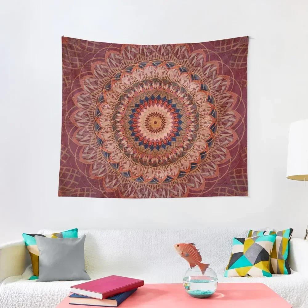 

Mandala Gemstone Glory Tapestry Cute Room Decor Room Decore Aesthetic Wall Art Tapestry