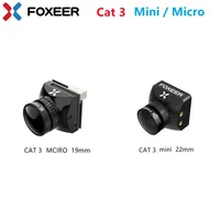 Foxeer Mini Cat 3 / Micro Cat 3 1200TVL Starlight 0.00001Lux FPV Camera Low Latency Low Noise FPV Camera For RC FPV Racing Drone