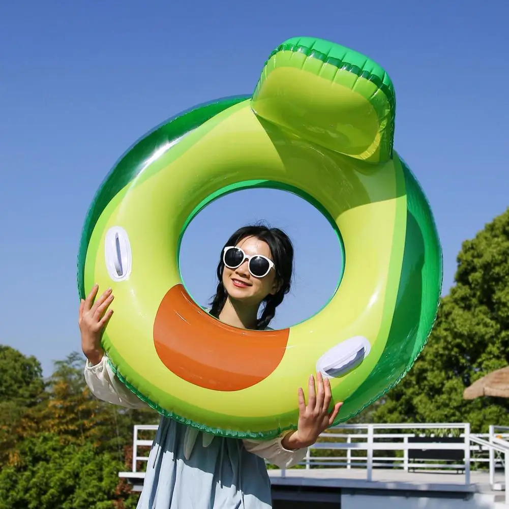 

Swimming Ring Adult Pineapple Fruit Style Strong Buoyancy Pool Inflatable Float Water Entertainment Toy Swimming Accessories