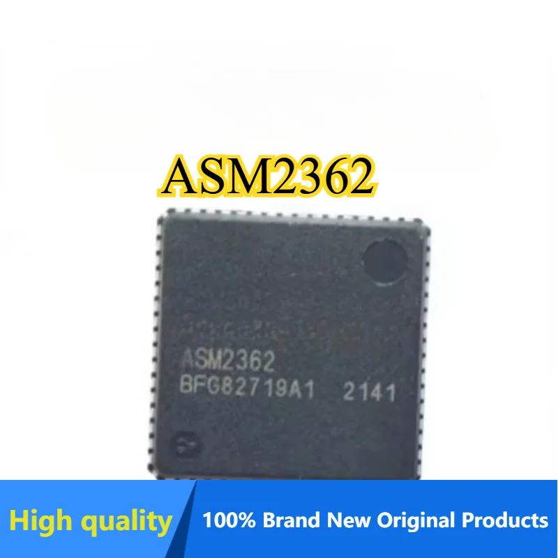 1/5 Uds. 100% nuevo y original chipset ASM2362 ASM 2362 ASM2806 ASM 2806 QFN64, stock original, envío rápido.