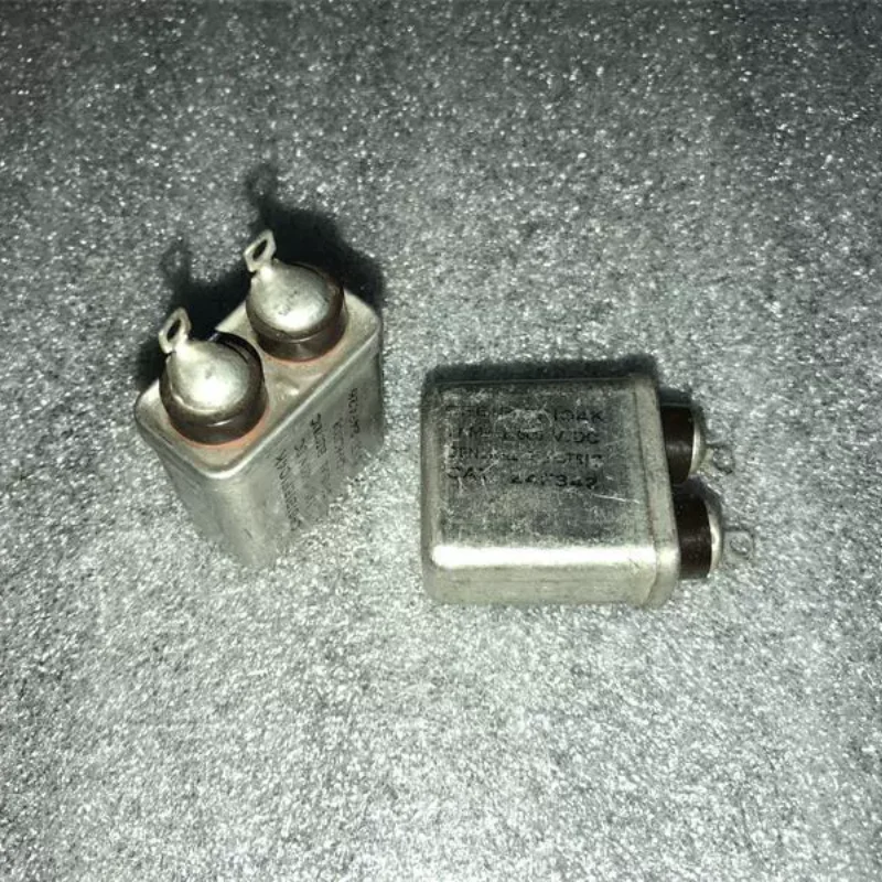 Antique American General Electric 0.1UF 600V gallbladder coupling oil immersed capacitor