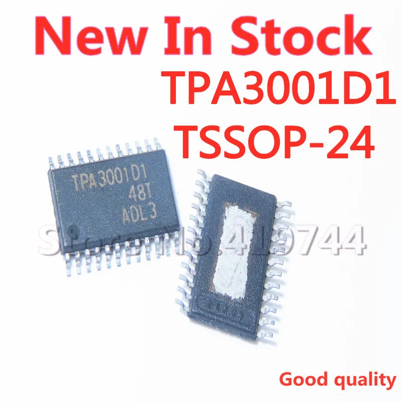 5PCS/LOT TPA3001D1PWPR TPA3001D1 HTSSOP-24 SMD IC chip In Stock