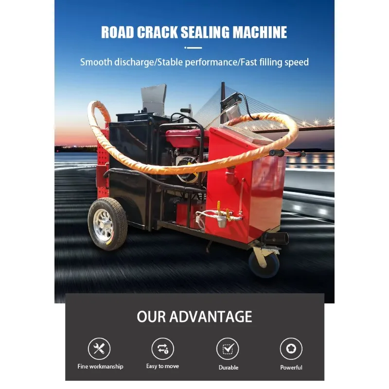 

Customized Excellent Performance Asphalt Crack Filling Machine for Durable Pavement Repair - Reputable China Brand