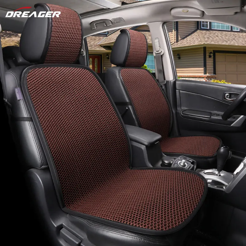 

Universal Fit Most Car Seat Covers Front Set Cushion Waterproof Summer Vehicle Auto Chair Mat Pad Breathable Anti-Slip Protector