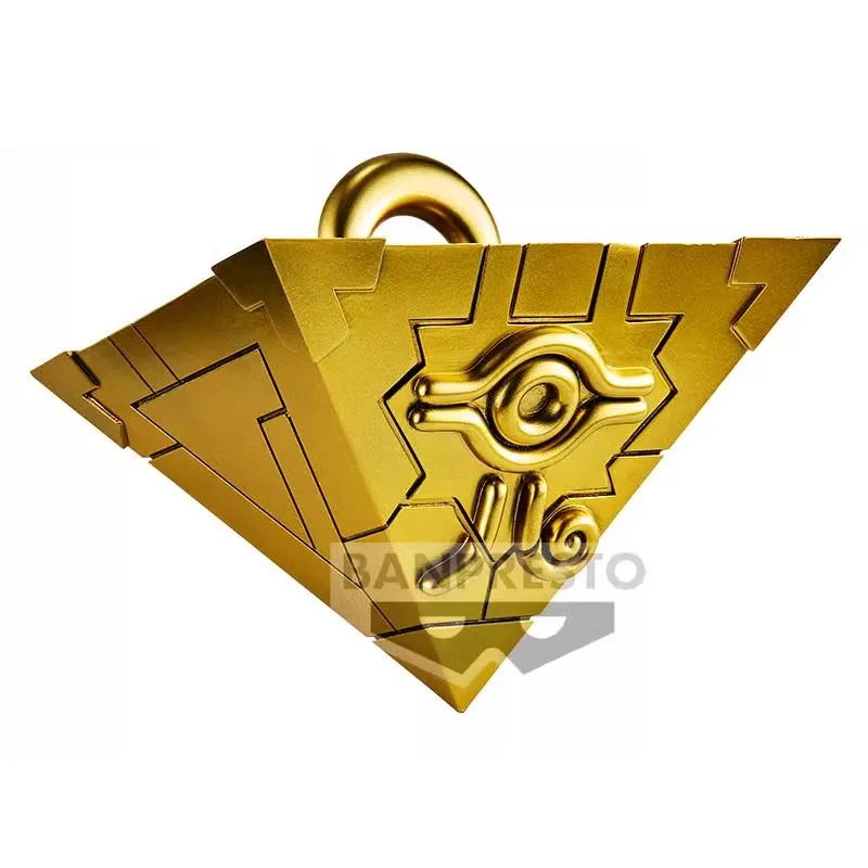 Original Genuine Bandai Anime Duel Monsters Yu-Gi-Oh! Millennium Puzzle Key Model Toys Action Figure Gifts Collectible Ornaments