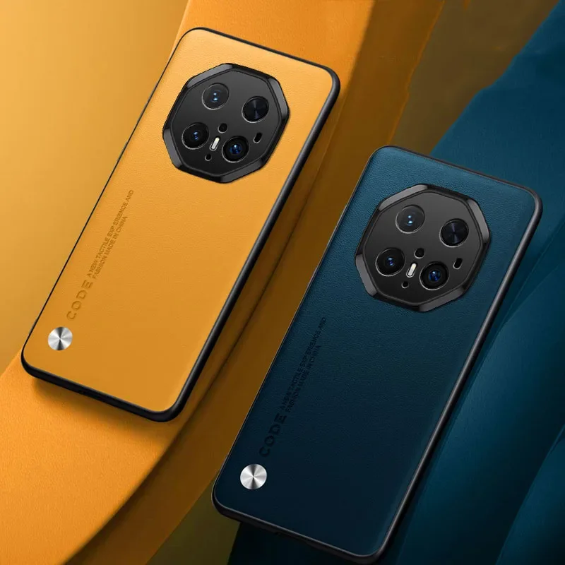 حافظة جلدية PU فاخرة لهاتف هواوي ميت 70 RS غطاء خلفي نهائي من السيليكون غير اللامع حافظة هاتف لهاتف هواوي ميت 70 برو +