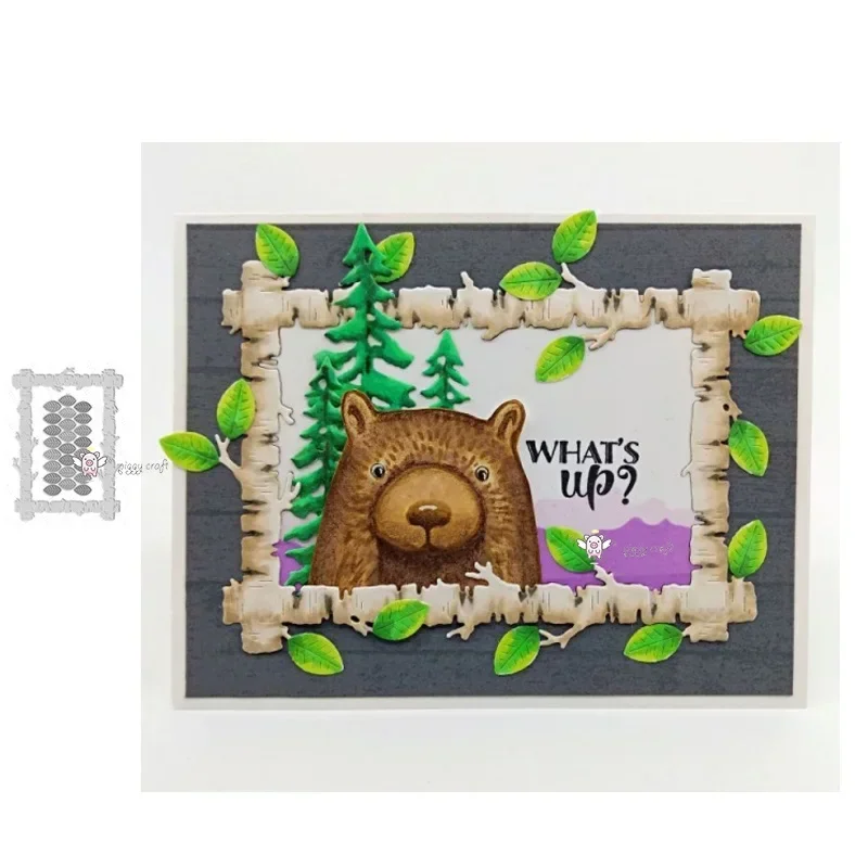 New Trunk tree leaf frame metal Cutting Dies Stencils DIY Scrapbooking Paper/photo Cards Embossing Dies