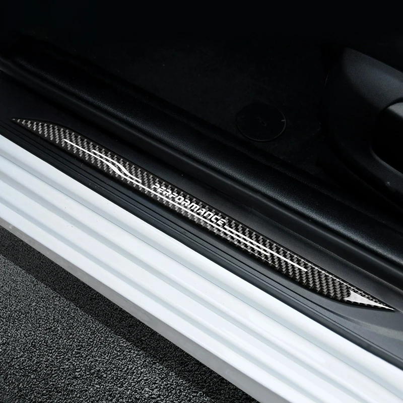 For BMW X3 X4 X5 X6 E70 E71 F30 F10 F25 F15 F16 Car Styling Door Sill Scuff Plate Guards Welcome pedal Threshold Bar Cover trim view 3