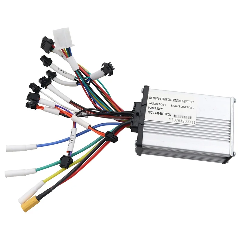 A04E-48V 500W Borstelloze Controller + Z-920 LCD Gaspedaal Voor Kugoo M4/PRO & CROSSER T4 Elektrische Scooter Reparatie onderdelen