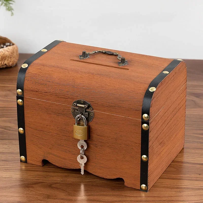 Economically Aesthetic Organizer Secret Dispenser Money Tin Savings Sorter Caixa Misteriosa Furniture Decoration