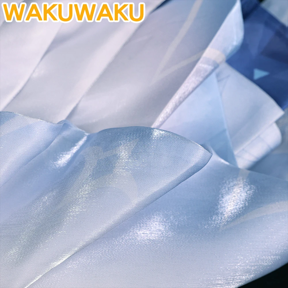 【Free Wig LMD】IN STOCK Odette Cosplay Costume Game Genshin Impact【S-2XL】WakuWaku-R Snezhnaya Odette Одетта Cosplay Wig Plus Size view 4