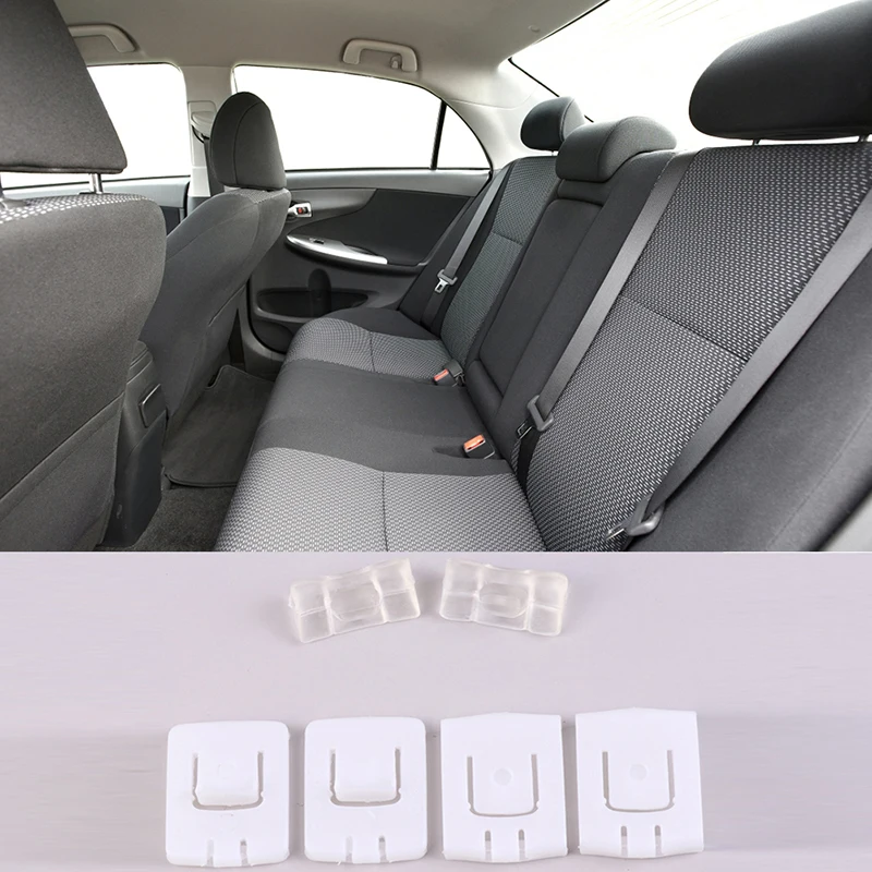 6PCS Seat Fastener Rail Runner Clips Sliders Guide For SEAT Golf NK1 MK2 MK3435881203A 171881213B 191881213