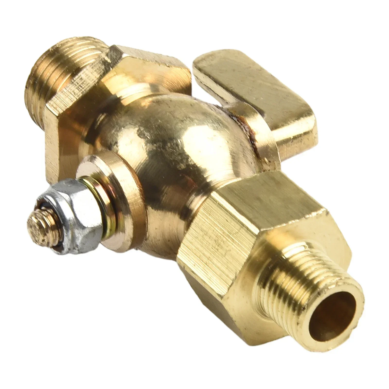 Vintage Motorcycle Fuel Gas Oil Faucet Replacement Brass Petcock 1/8\