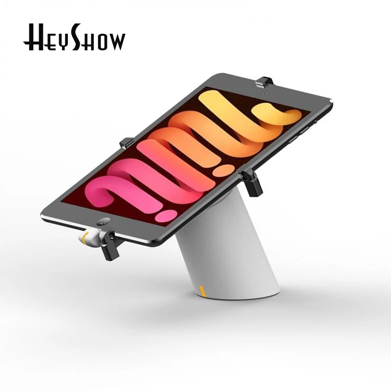 New Tablet Security Burglar Alarm Display Stand With Charging And Clamp Anti Theft Alarm For  Mobile Phone in Retail Shop