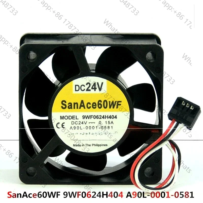 Tool PartsNew original SanAce60WF A90L-0001-0581 9WF0624H404 6cm 6025 24V 0.15A FANUC CNC machine tool cooling fan