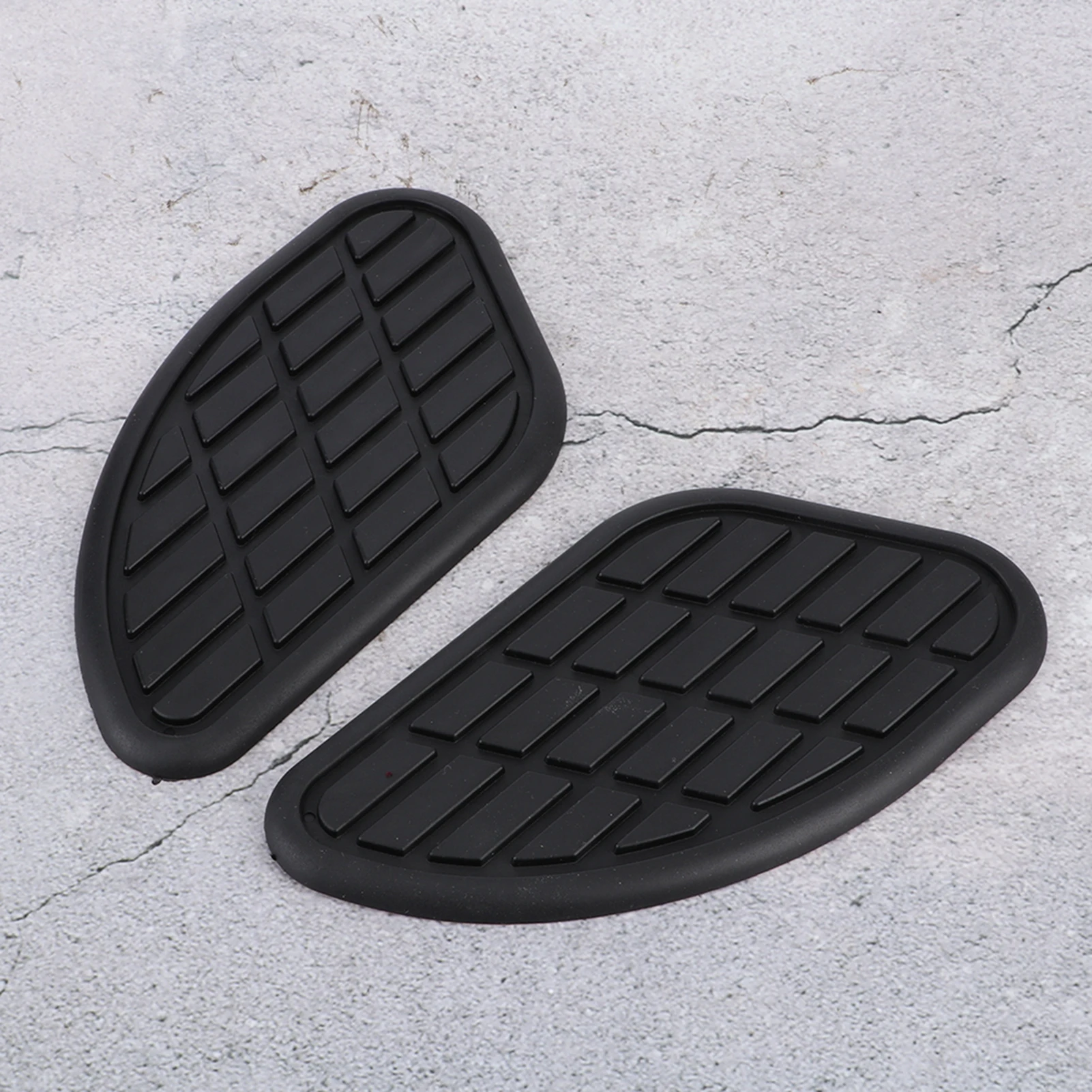 Pair of Motorcycle Fuel Tank Traction Pad Protector Vintage Universal Knee Grip