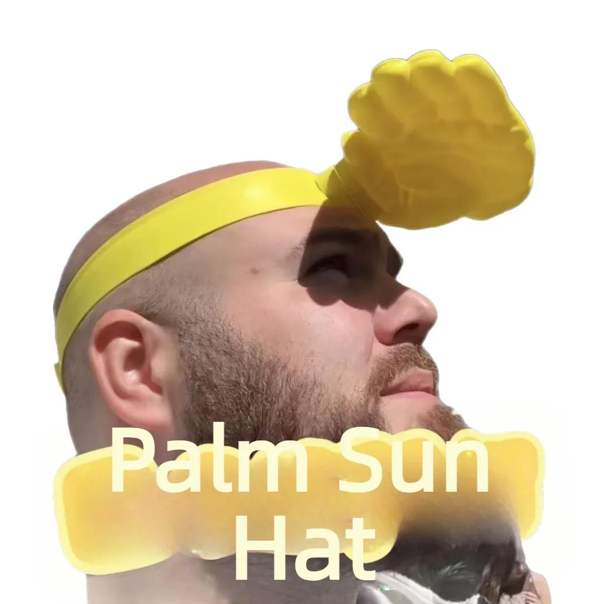 1/3Pcs Novelty 3D Palm Hand Shape Sun Hat Funny Unisex Sun Visor Outdoor Sun Shield for Beach Concert Party Travel Stadium view 3