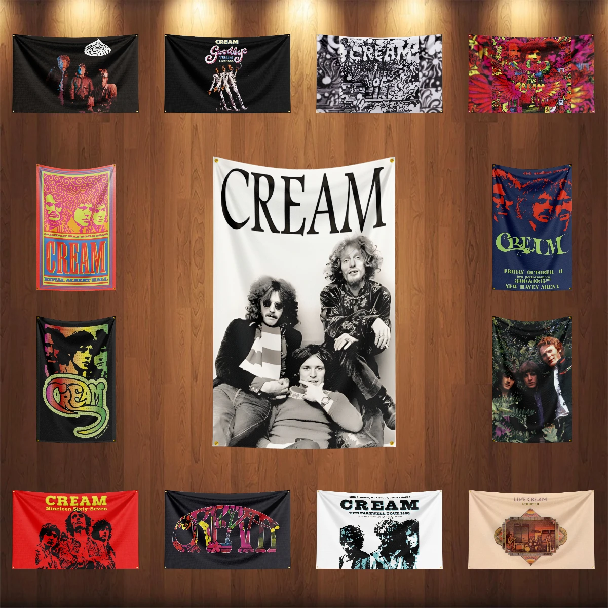 

3x5 Ft Heavy Rock Band C-creams Flag Polyester Digital Printing Banner for Bedroom Wall Art Out Door Tapestry Decora