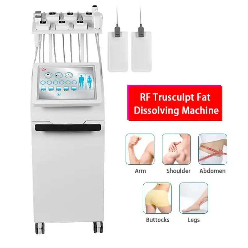 Monopolar RF Trusculpt Fat Dissolving Machine Body Slimming Skin Tightening Cellulite Reduction Professional Beauty Salon Device