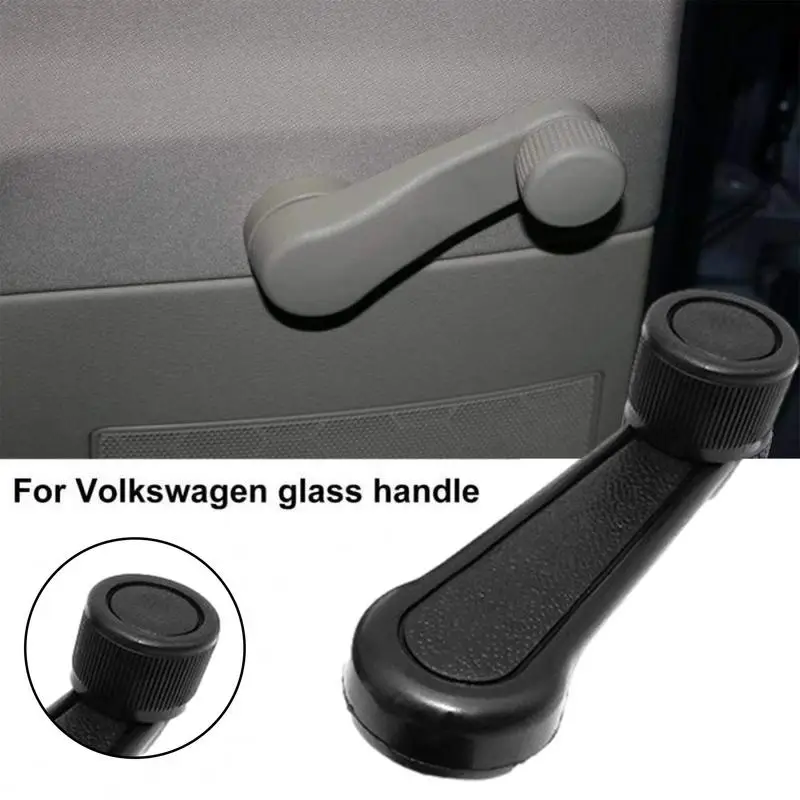 Car Door Window Handle Car Window Connect Winder Handle Car Window Crank Automotive Replacement Riser Handle Easy Installation