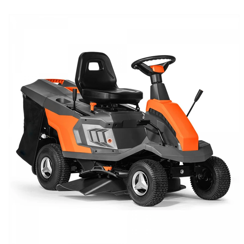 

224cc 660mm Fuel Ride on Lawn Mower Four-Wheel Lawn Mower Hantechn Agricultural Riding Mowe Tractor