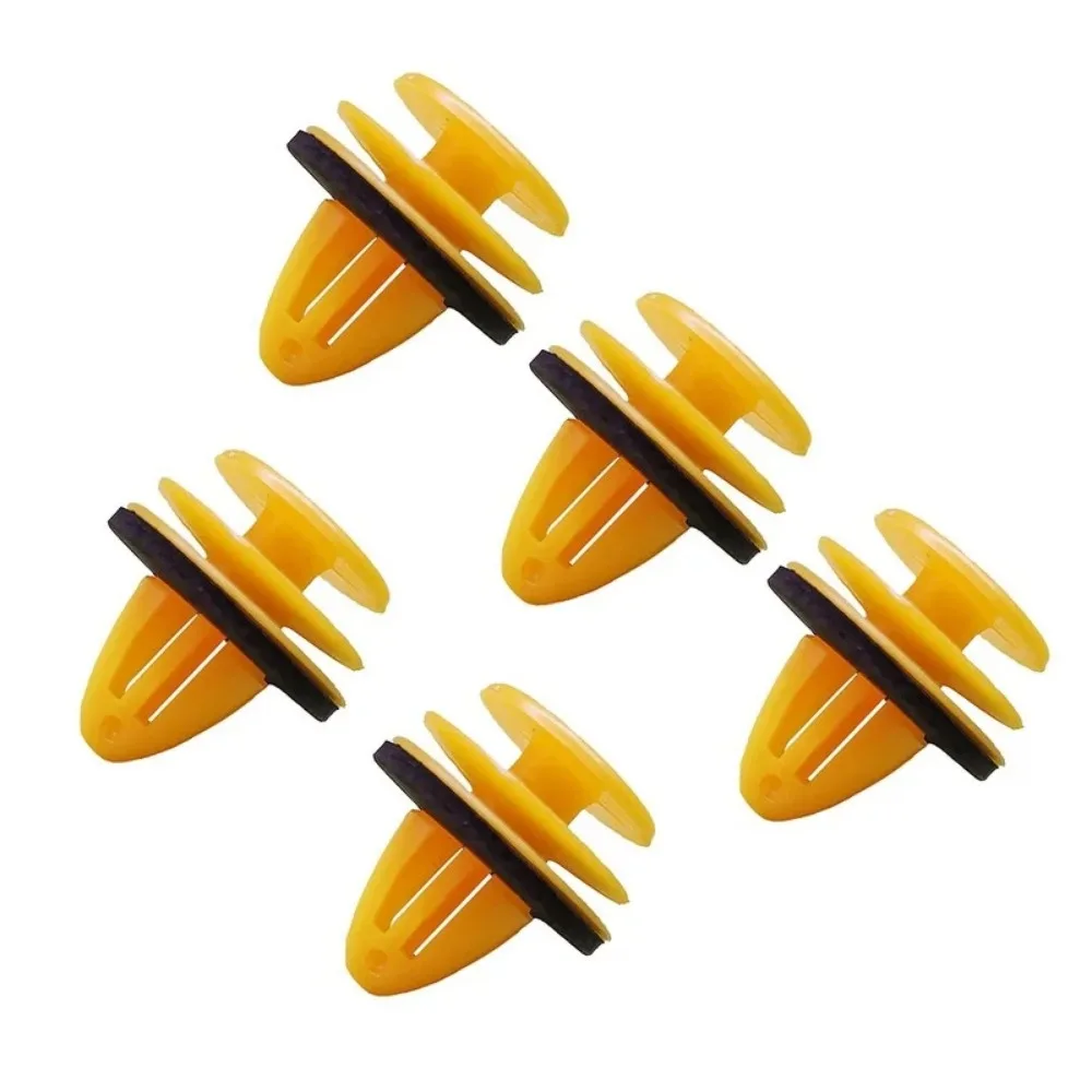 100Pcs Door Trim Panel Retainer Clips Bumper Fastener Hole Rivets for Hyundai Accent Nissan Qashqai J10 Infiniti Car Accessories