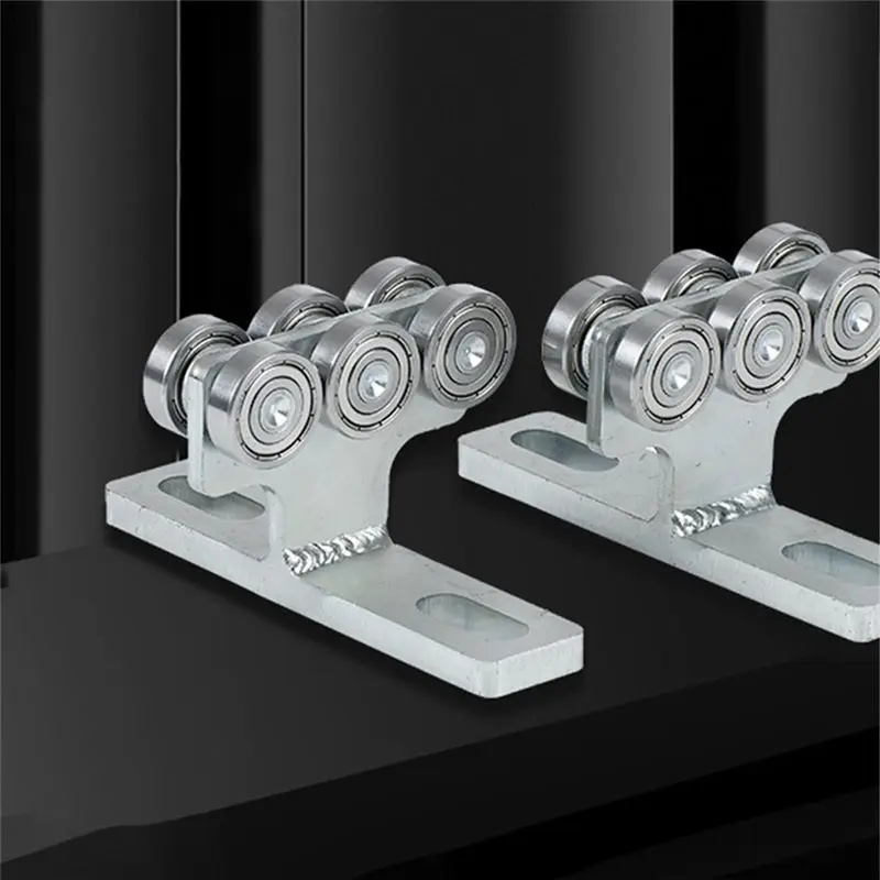 

A78I бесшумное подвесное колесо, подвесной шкив для раздвижной двери, деревянная дверь для ванной комнаты, Т-образный компонент, монтажный ролик