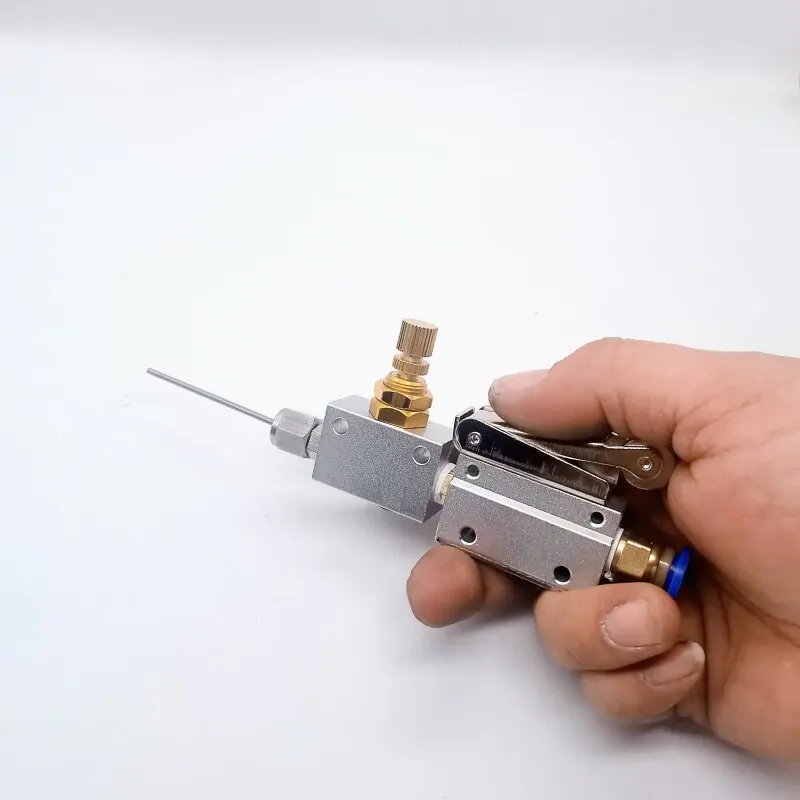 Precision Dust Blowing Tool, Mini Fine Tube Adjustable Needle Air Blower for Watch Electronic Maintenance
