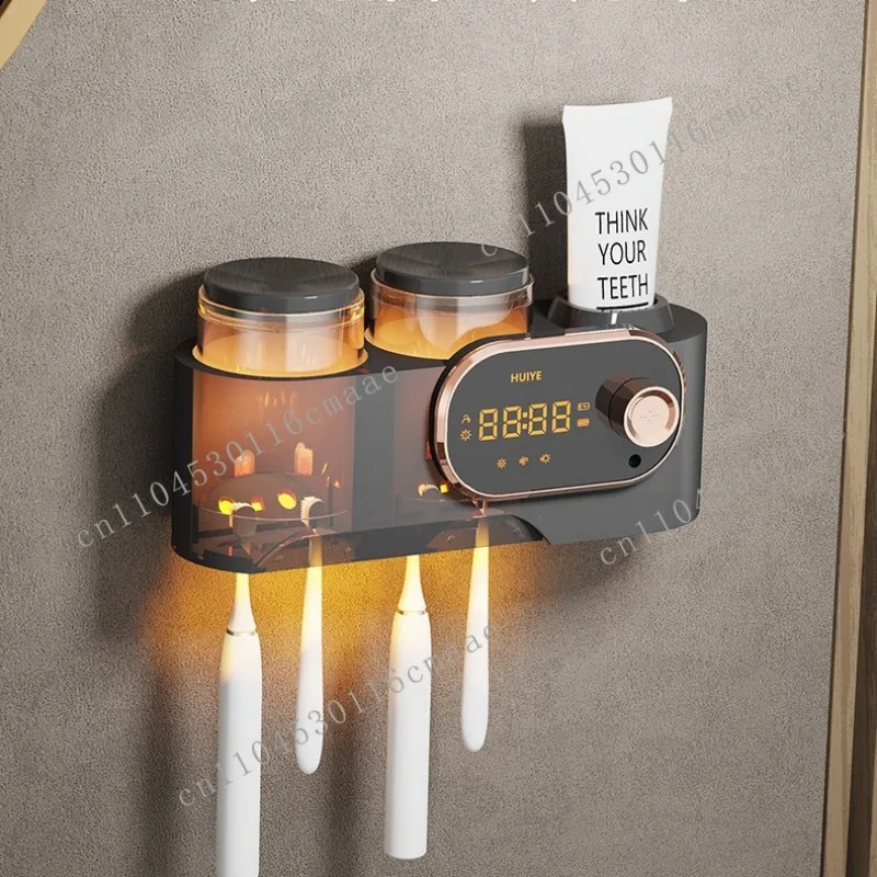 

C2 Plug-in-free Smart Toothbrush Sterilizer Antibacterial Mouth Cup Air Drying Rack Sterilization