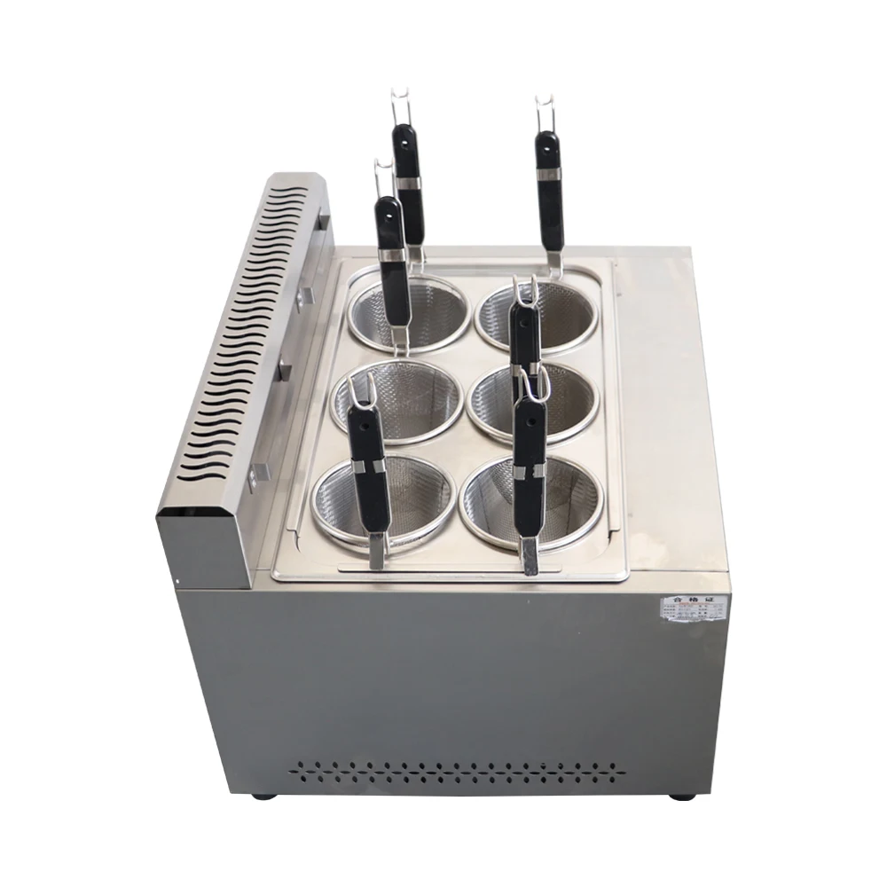 Professional Restaurant Used Commercial Gas Noodles Boiler Pasta Cooker