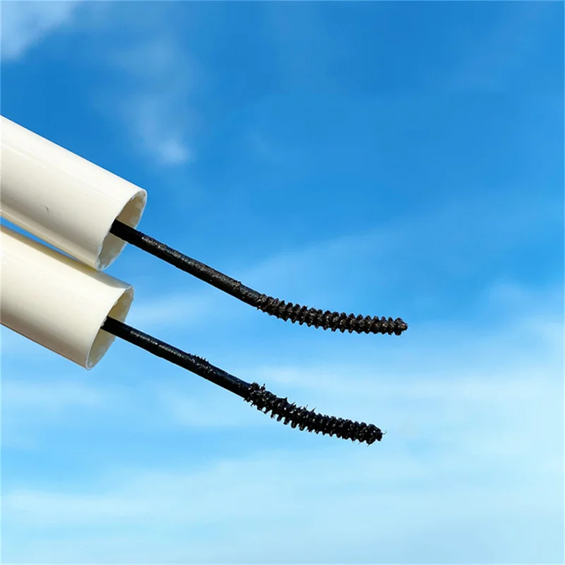 Neue Augenbrauen Regenmantel Mascara Verlängerung schwarze Wimpern Wimpern verlängerung Wimpern Pinsel Schönheit Make-up langlebig wasserdicht