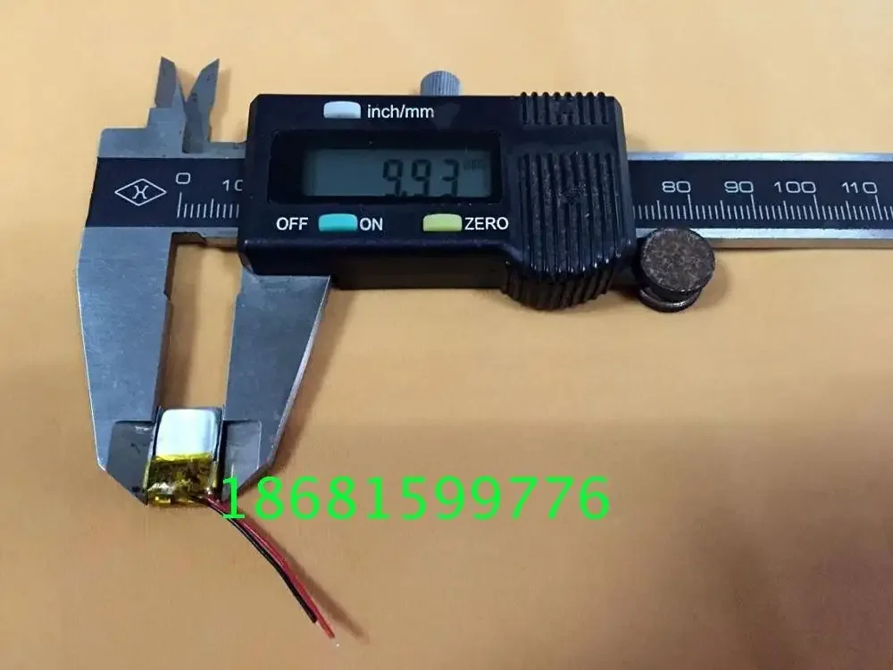 3.7 فولت الحد الأدنى بطارية ليثيوم بوليمر 451012   30 مللي أمبير بطارية سماعة رأس بخاصية البلوتوث خلية ليثيوم أيون قابلة للشحن