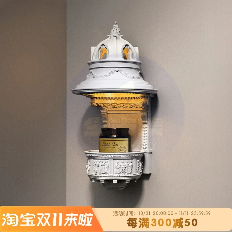 Dust market altar corridor aisle plaster lamp embedded living room embedded external  wax melting lamp