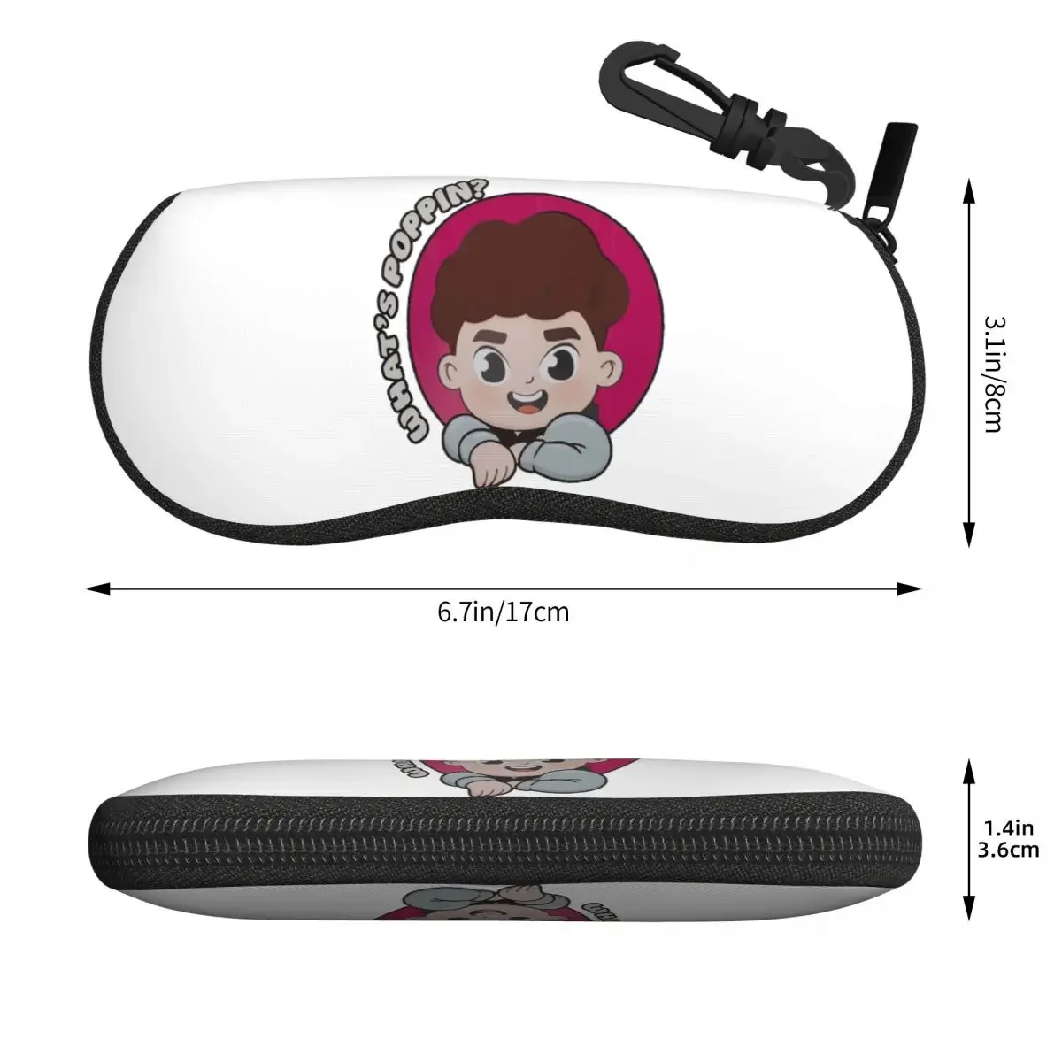 Custodia protettiva per occhiali Caylus Shell Scatola protettiva per occhiali da sole Donna Uomo Custodia morbida per occhiali