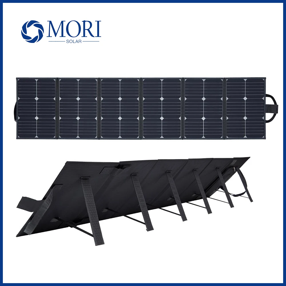 

120W Flexible High Efficiency Sunpower Foldable Solar Charger Folding Panel Bag with USB QC3.0 24W DC 19.5V/3A Type-C PD45W