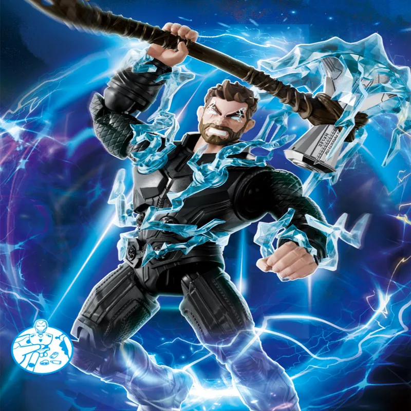 Original BLOKEES Die Avengers Thor Iron Man Mk85 Captain America Tony Stark Anime Abbildung Modell Bausteine Spielzeug Kinder Geschenke – Detail 10