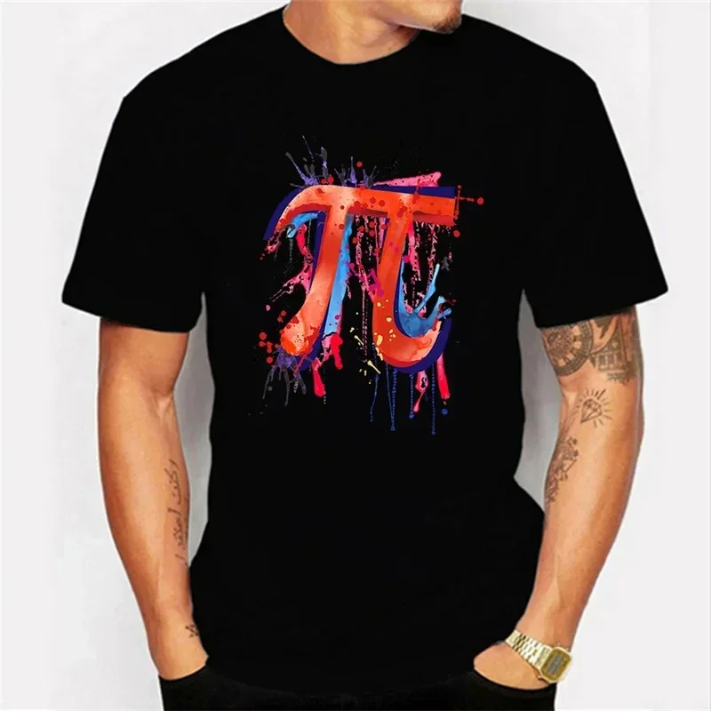 Summer Mens T-Shirt Maths Jokes Graphics Print 100%Cotton T Shirts For Men Streetwear Fashion Casual Shirt funny Oversized Tees