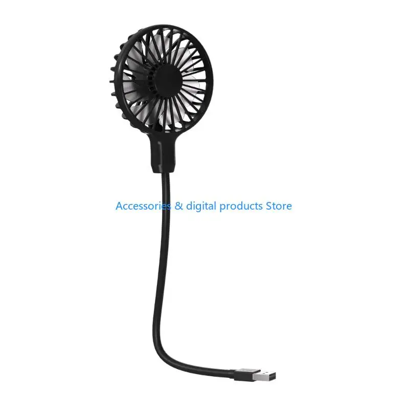 77JD 360 Degree Adjustable Cooling Fan for Indoor Outdoor Fishing Home Travel Camping