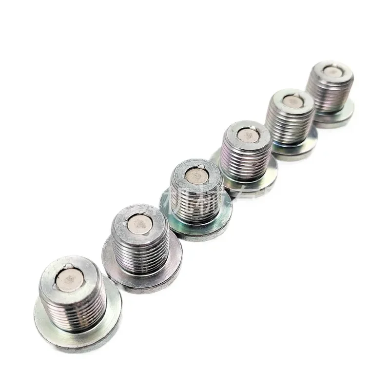 Magnetic Oil Drain Plug Compatible with CFMOTO 0180-332100 High Performance Engine Sump Screw for Beach Buggy Four Wheel Kart