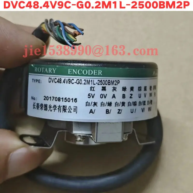 

Used Encoder DVC48.4V9C-G0.2M1L-2500BM2P Normal Function Tested OK