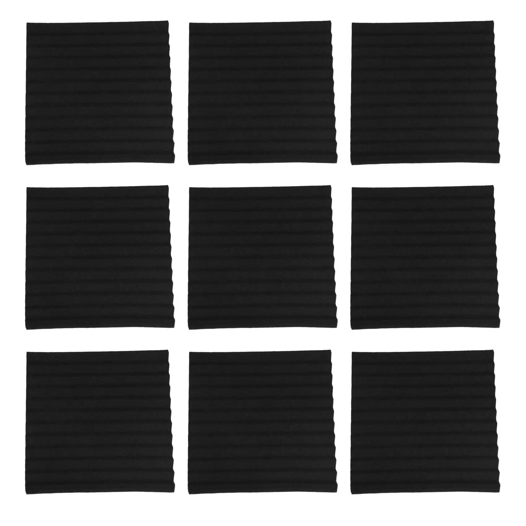 M12K-50Pcs 12 Slot Fire-Retardant Soundproof Cotton Sound-Absorbing Cotton Egg Cotton Sound-Absorbing Wall Panel