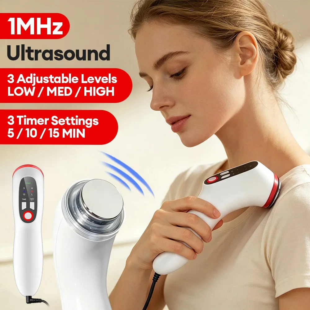 Mini-Ultraschallgerät für den Heimgebrauch Gesicht Hals Körper Ultraschall-Massagegerät Gesichtsstraffung Hautstraffung Schönheitsgerät Körperentspannung – Detail 1