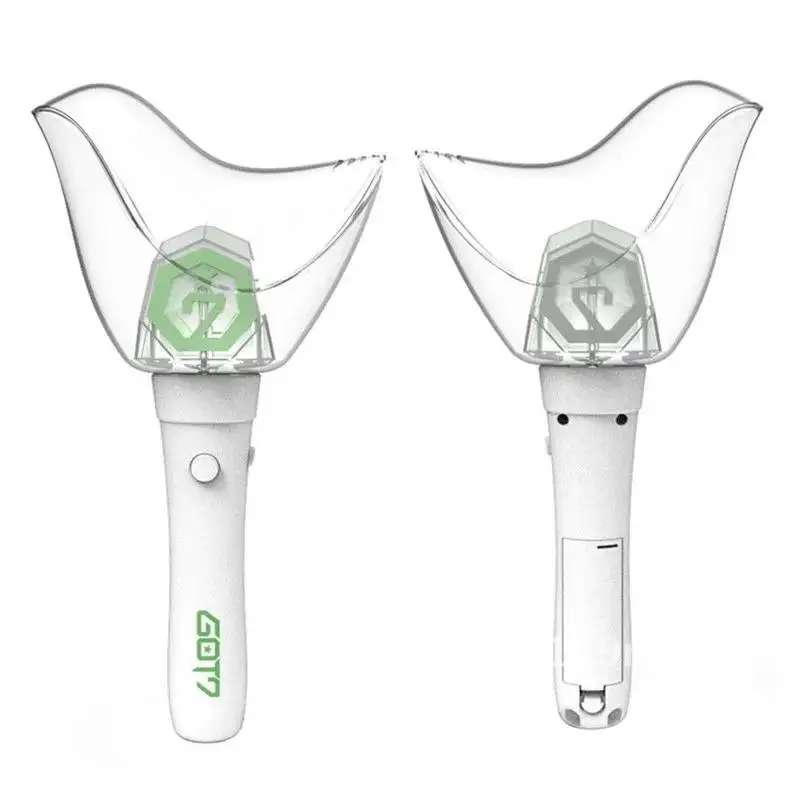 

New Kpop Merch GOT7 Official Lightstick Plastic Type Recommend Age Over 2. Concert Light Stick Bluetooth Features Material