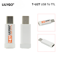 LILYGO® TTGO T-U2T USB To TTL Automatic Downloader CH9102 Programmer Adapter Serial Development Board Open Source Module