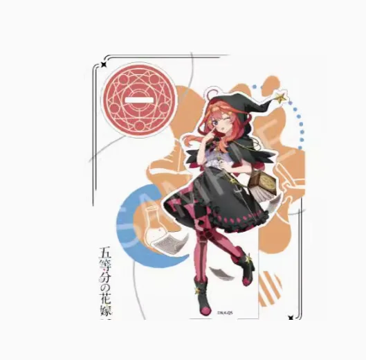 The Quintessential Quintuplets Nakano Ichika Magic Academy Stand Figure Acrylic Model Plate Cosplay Collection Desktop Decor