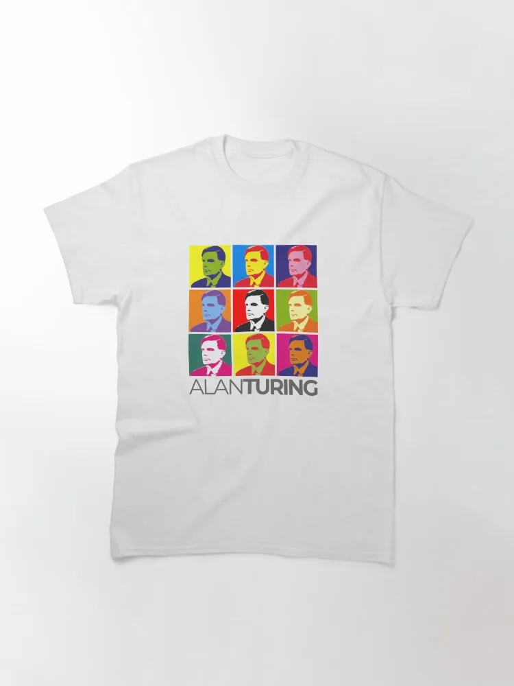 Alan Turing pop-art portrait poster Classic T-Shirt