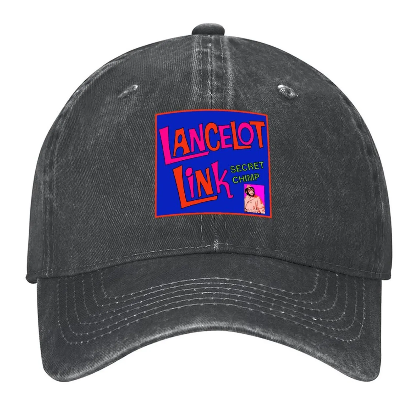 

Lancelot Link Secret Chimp Baseball Cap Uv Protection Solar Hat fun hats Gentleman Hat designer cap Women's Golf Wear Men's