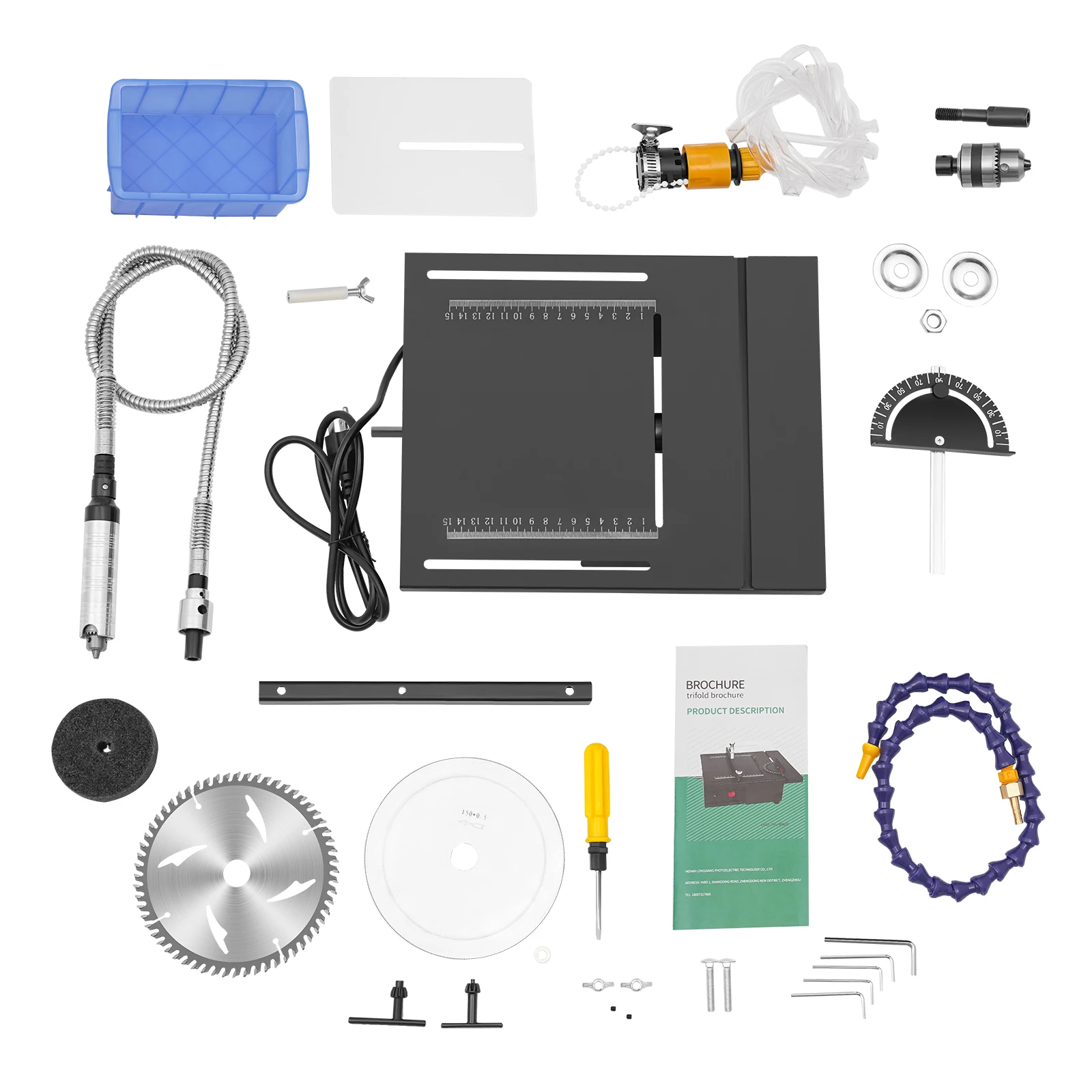 Máquina pulidora de tallado y corte de facetado de gemas, kit pulidor de amoladora de Jade de gemas multifuncional de 7 velocidades, amoladora de banco