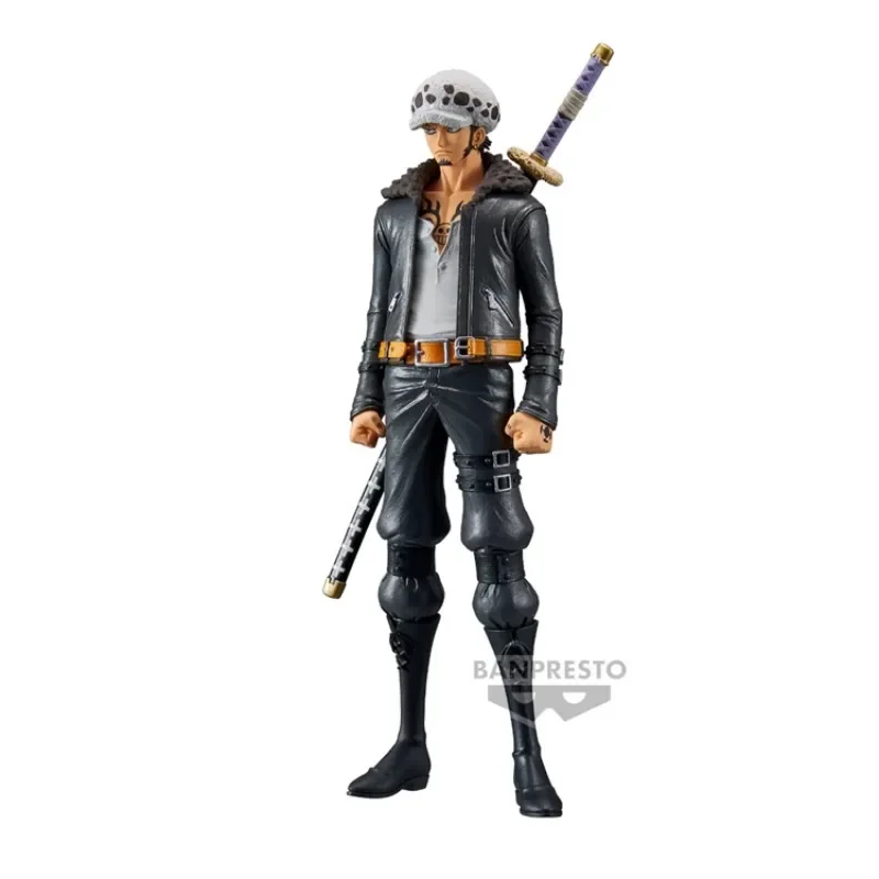 Bandai Genuine Banpresto ONE PIECE Anime Figure DXF Trafalgar D. Water Law Bartolomeo Action Toys forKids Gift Collectible Model