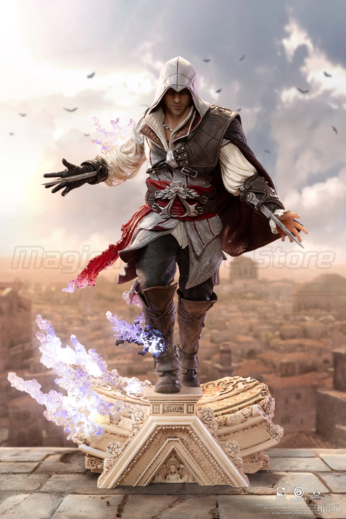 【MT】PURE ARTS PA048AC Assassin's Creed II Ezio Auditore Da Firenze 1/8 Action Figure Toy Collection